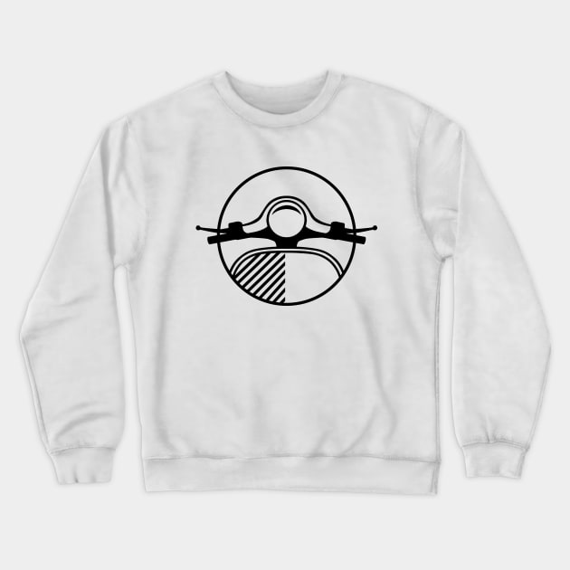 Vespa Crewneck Sweatshirt by launakey